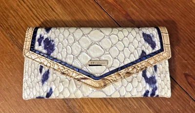 Cartera Brahmin Verónica de Agua Dulce Ella Blanca Usada en Excelente Condición  Foto 1 de 4