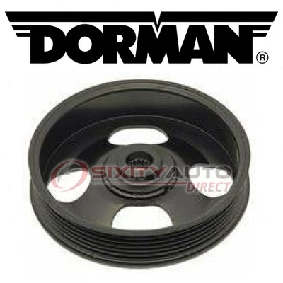Dorman Power Steering Pump Pulley for 2005-2016 Nissan Frontier 2.5L L4 ac Foto 1 de 4