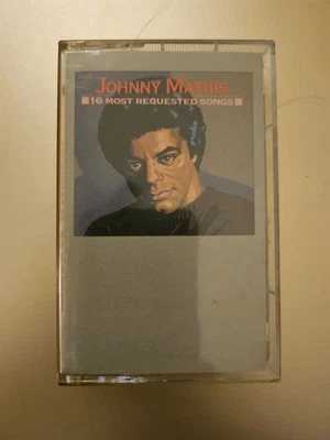 Johnny Mathis 16 Most Requested Songs Cassette tape 1986 VTG - EUC - Image 1 of 2