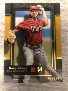 2024 Topps Museum Collection Gold /199 Randy Johnson #31 HOF - SPEDIZIONE GRATUITA - Foto 1 di 7