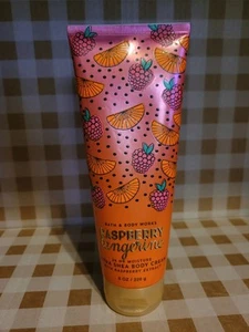 Bath & Body Works RASPBERRY TANGERINE Body Cream RARE SCENT NEW! - Picture 1 of 4