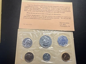 1957-1960-1961-1962-1963-1964 US Mint Proof Sets in OGP and COA - Picture 1 of 16