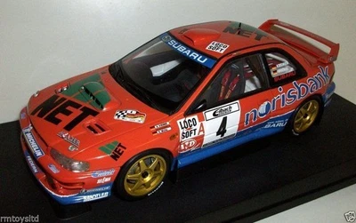 AUTOART 1/18 - 80091 SUBARU IMPREZA WRC 2000 GERMAN TEAM - KREMER / WICHA - Image 1 of 4