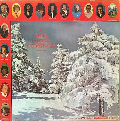 VG+ "Very Merry Christmas Vol. 2" LP Mathis, Day, Crosby, Cash 1968 Stereo - Image 1 of 2