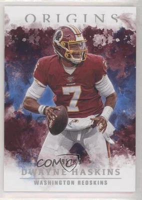 2020 Panini Origins Blue /99 Dwayne Haskins #17 - Image 1 of 2