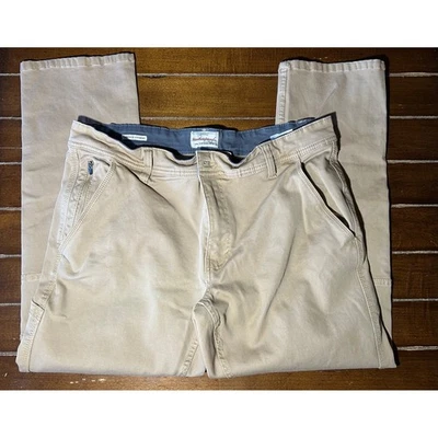 Weatherproof Mens Tan Straight Fit Canvas Work Utility Pants Size 36x29 - Image 1 of 4