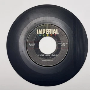 Fats Domino,Imperial 5553 "Whole Lotta Loving" 7" 45 1959 R&B hit classic - Picture 1 of 2