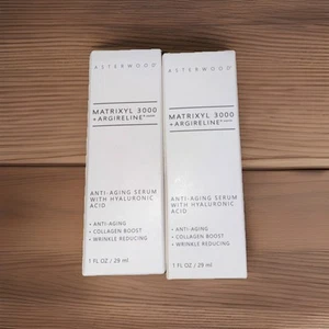 2 X Anti-Aging ASTERWOOD Triple Repair Matrixyl 3000 Argireline 1 oz ea - Picture 1 of 3