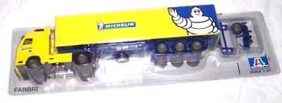 Italeri Fabbri Camion Semi Rimorchio MICHELIN trattore giallo: sigillato blister - Immagine 1 di 2