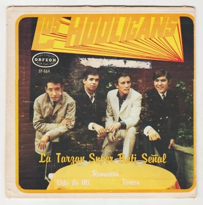 LOS HOOLIGANS GARAGE MEXICAN EP 1967 SMOOPY VS RED BARON ROYAL GUARDSMEN COVER - Image 1 of 4