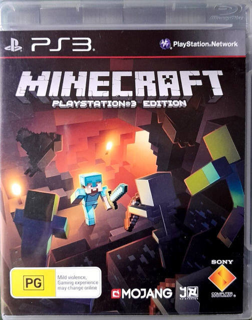 Minecraft PS3 Edition-Demo Gameplay 