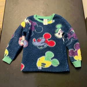 Disney Mickey Mouse Child's Size Small Multi Colored Fleece Sweatshirt - Picture 1 of 9