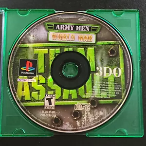 Army Men World War Team Assault PlayStation, Loose with Jewel Case, Tested - Picture 1 of 9