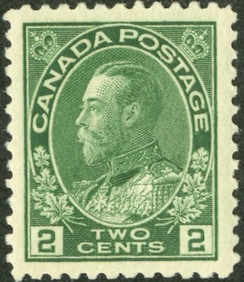 Canada   1911-25  Unitrade # 107   VF   Mint Hinged  - Image 1 of 2