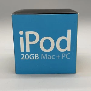 RARE Sealed NEW Apple iPod Click Wheel 20GB White M9282LL/A A1059 2004 - Picture 1 of 20