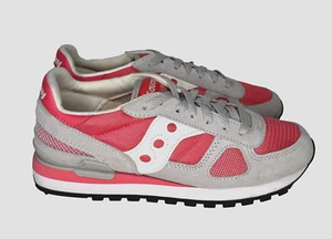 Saucony Shadow Zapatos Mujer Talla 7.5 Rosa Gris Blanco Tenis para Correr Retro - Imagen 1 de 9