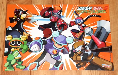 2003 Mega Man Battle Network 5 Capcom Vintage Small Poster 42x28cm - Image 1 of 2