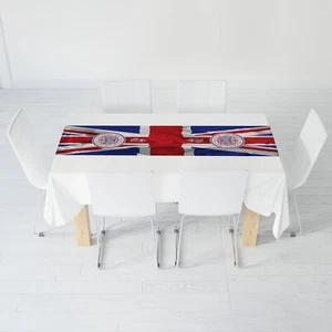 King Charles Coronation - Union Jack - Offiziell Emblem - Tischläufer - Bild 1 von 5