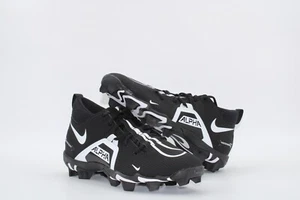 Nuevos botines de fútbol americano Nike Alpha Menace 3 negros blancos tiburones talla 11 CV0582-001 - Imagen 1 de 5