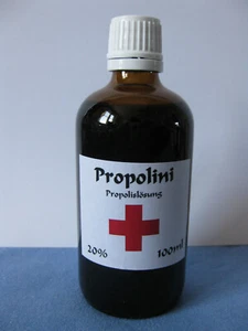 Tintura de propóleo 100 ml gotas calidad apicultor resina de abeja natural - Imagen 1 de 2