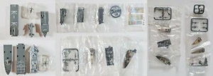 A Mini Battle Ship Model  Plastic Model Warships Kit Japan x 6 - Picture 1 of 11