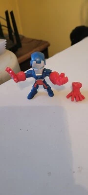 Hasbro Marvel Super Hero Mashers Micro toy figure Series 1, Iron Patriot - Image 1 of 2
