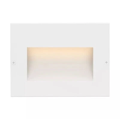 Конусообразный светодиодный светильник для террасы патио Hinkley, атласный белый — 1563SW — лот из 2 - Изображение 1 из 4