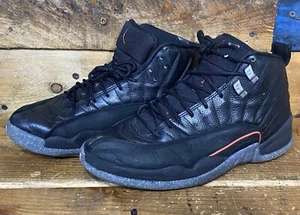 Nike Air Jordan 12 Retro Utility Black Mens Sz 8 US 41 EU DC1062-006 For Repair - Picture 1 of 10