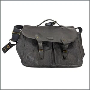Tina Turner 1990 Foreign Affair European Tour Black Leather Mulberry Crew Bag - Picture 1 of 6