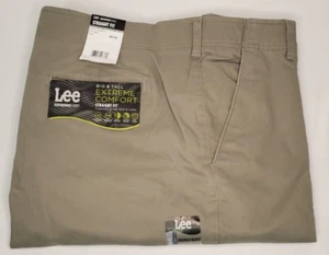 Lee para hombre Big & Tall Performance Series ajuste recto resistente a las arrugas talla 48X34 - Imagen 1 de 5