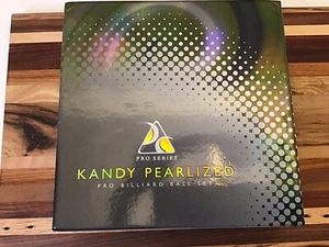 Juego completo de 16 bolas de billar/pool serie Pro KANDY PEARLIZED - REMOLINO MARBELIZADO - Imagen 1 de 7