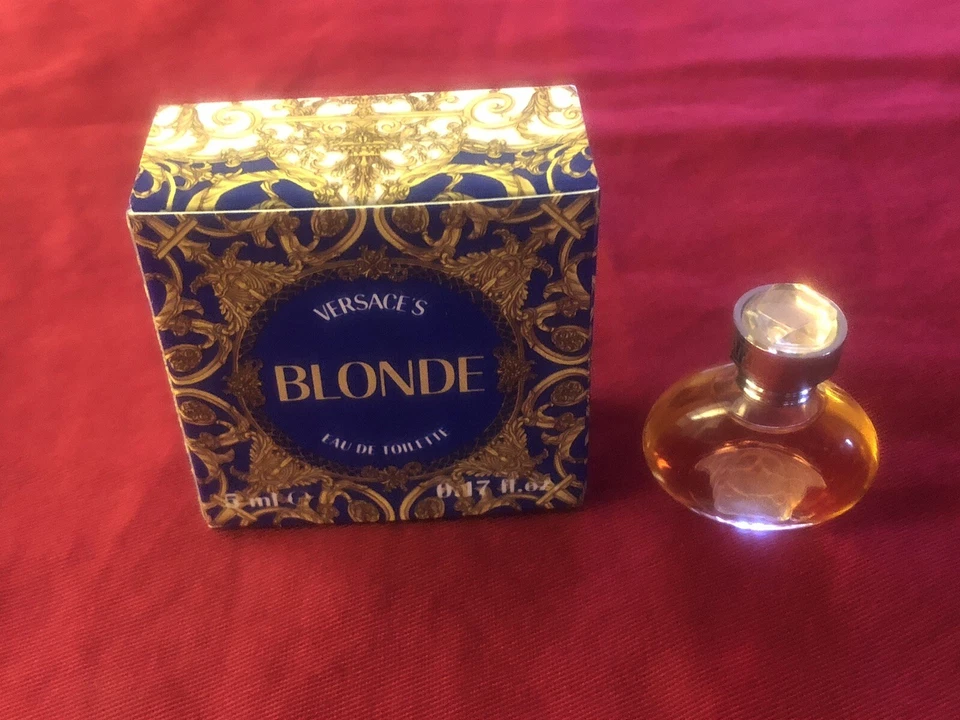 Vintage Original Versace Rubio Eau de Toilette Mini Dab-on 5 ml Foto 1 de 1