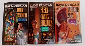A Man of His Word #1-3 by Dave Duncan PB Del Rey Fantasy 3 books RARE IN UK - Picture 1 of 9