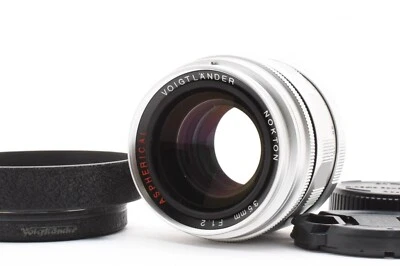 [ TOP MINT ] Voigtlander NOKTON 35mm f1.2 Aspherical VM Silver Edition JPN #2062 - Image 1 of 4