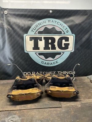 03-06 Nissan 350z Infiniti G35 Brembo Big Brake Caliper Set Of 4 41011-CD000 - Image 1 of 4