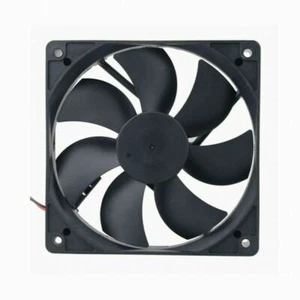 12V DC 120mm X 25mm Brushless 2 Pin Cooling Fan LED Heatsink Marine PC CPU - Picture 1 of 10