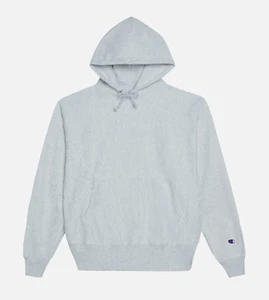 Felpa con cappuccio golf Bad Birdie x Champion Reverse Weave - grigio - taglia L - nuova con etichette - Foto 1 di 1