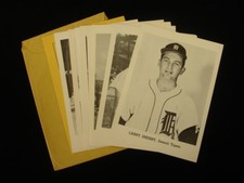 Set of 12 1964 Jay Publishing 5" x 7" Detroit Tigers Picture Pack