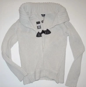 DC Zapatos Mujer Hagen Informal Tejido Chal Cuello Cárdigan Suéter Mediano - Imagen 1 de 4