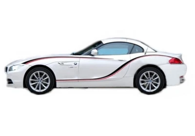 Graphics Waist Line Car Sticker For BMW Z4 Racing Stripe Side Door Decals Vinyl Foto 1 de 4