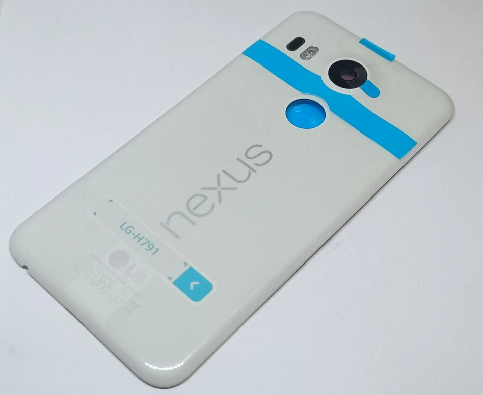 Cubierta Batería Original Nexus 5X H791 Blanca ACQ88434811 Foto 1 de 2