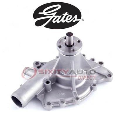Gates Engine Water Pump for 1978-1987 Pontiac Grand Prix 3.8L 4.1L V6 - co Foto 1 de 4