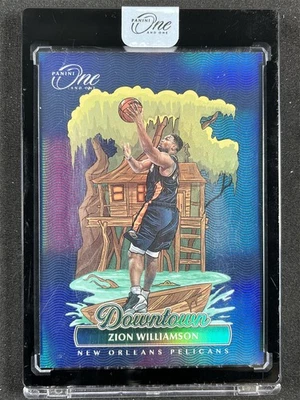 2022-23 Panini One And One Basketball Zion Williamson DownTown Case Hit SSP #8 - Image 1 of 2