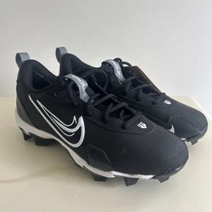 Nike Force Trout 9 Keystone Black/White Baseball Cleats FB9731-001 YOUTH Sz 4.5Y - Picture 1 of 6