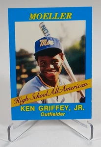 Ken Griffey Jr. 1987 Moeller High School AAMER promoción deportiva pre novato - Imagen 1 de 2