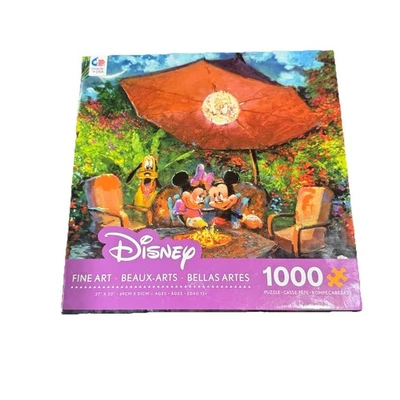 Ceaco Disney Mickey and Minnie Coleman's Paradise Fine Art 1000 Piece Puzzle - Image 1 of 3
