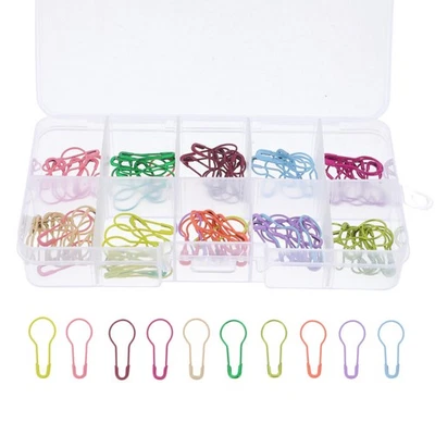  100pcs Metall Kürbis Pin Calabash Pin Sicherheitsstifte Lampen Pin Perlennadel - Bild 1 von 4