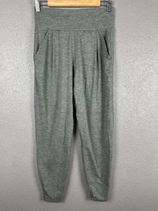 Pantalones Vuori Luxe para mujer pequeños fáciles gris jaspeado cintura alta jogger atletismo - Imagen 1 de 13
