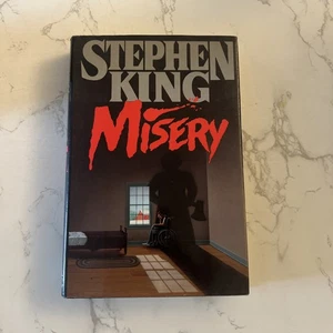 Misery 1987 Stephen King Viking Hardcover True First Edition 1st Printing $18.95 - Picture 1 of 24