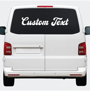 Personalised Camper Van Name Decal - Custom Large Sticker for Your Motorhome - Picture 1 of 5